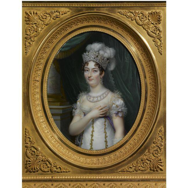 Jean-Baptiste-Jacques  AUGUSTIN       :   Portrait of Marie Thérèse Charlotte, Duchesse d'Angoulême (1778-1851) 