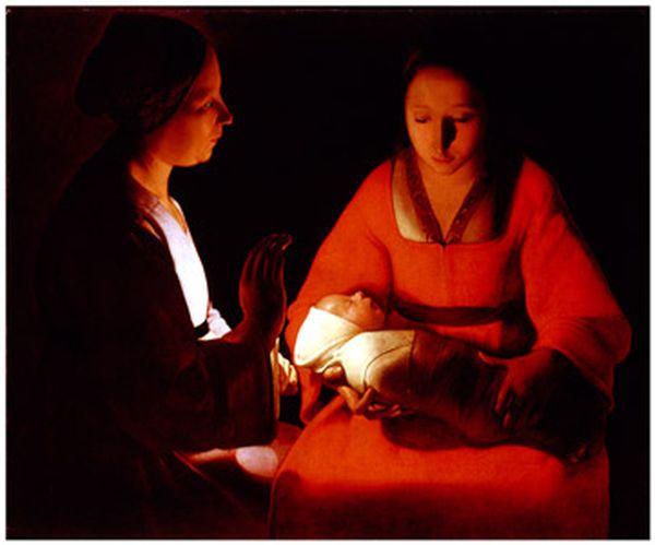Georges de la Tour       :  Nativité
