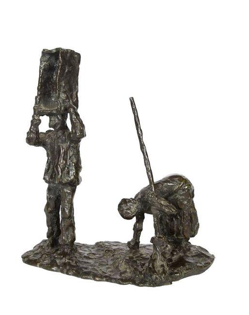 Gaston BROQUET       :       Homme et femme au labeur