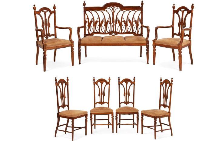 Emile GALLE       :  Meubles de salon