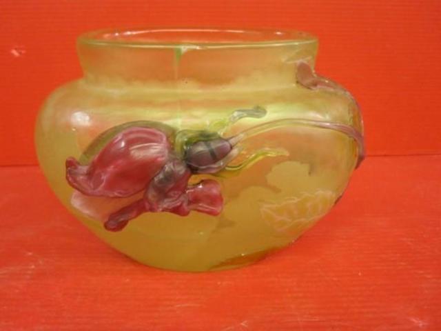 Emile GALLÉ         :    Vase Rose de France