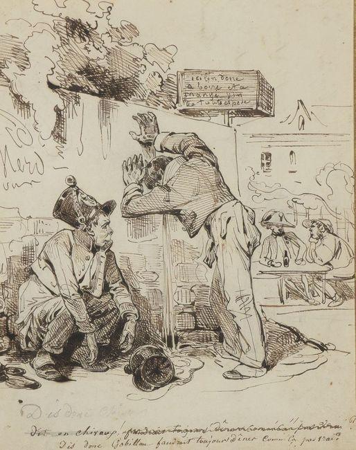 Jean-Ignace-Isidore GRANDVILLE       : Dis donc GOBILLAU