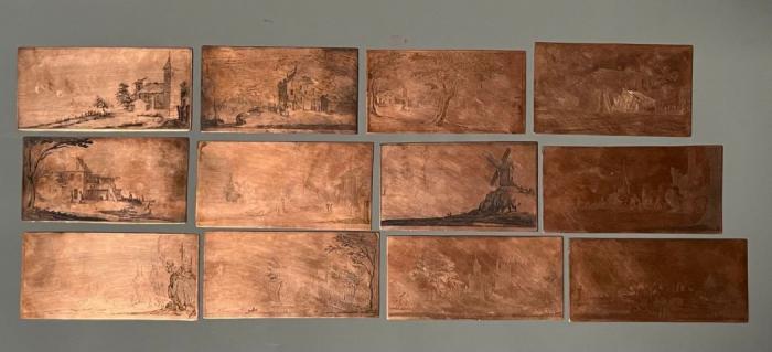Jacques CALLOT       :  "Paysages pour Gaston d' Orléans" ?