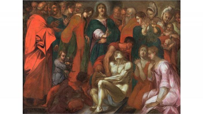 Jacques de BELLANGE       :  La résurrection de Lazare