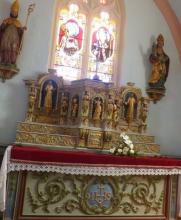 Jean-Claude JAQUIN       :  Eglise Saint-Valbert, Fouchécourt, Vosges