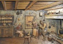 Albert THIAM  "Intérieur lorrain"