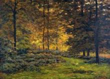 Narcisse ANCELME  "Sous bois"