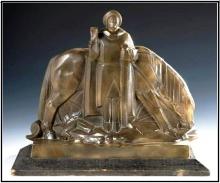 Emile BACHELET "Saint Georges terrassant le dragon" Emile BACHELET "Saint Georges terrassant le dragon"