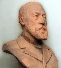 Casimir BALTHASAR de GACHEO    "Buste de l'artiste"