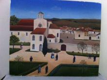 Robert BROUSSOLLE  "Le village"