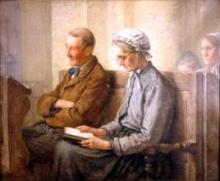 Alexis CHARBONNIER  "A la messe"