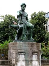 Frédéric COUBILLIER  "Allégorie du travail" 1911