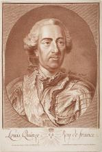 Jean Charles FRANÇOIS  "Louis XV, Roi de France"