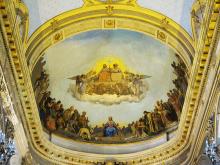 Joseph HUSSENOT "Plafond de l'église St. André de Lille" 