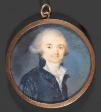François JAQUEMIN  "Portrait de Robespierre"