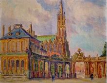 Solange MONVOISIN  "L'hémicycle de la Carrière à Nancy"