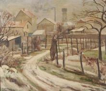 Serge-Henri MOREAU  "La Zone à la Porte d'Arcueil"