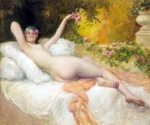 Albert PENOT "Le modèle couché" Albert PENOT "Le modèle couché"