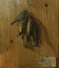 Dominique PERGAULT  "Trompe l'oeil aux oiseaux"