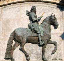 Jacob RICHIER : Statue équestre du Duc de Lesdiguières Jacob RICHIER : Statue équestre du Duc de Lesdiguières