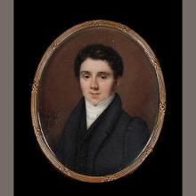 Jean Pierre ROBELOT  "Portrait de jeune homme"