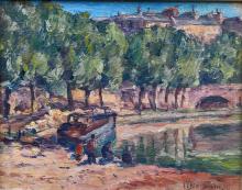 Georges BERNANOSE       :  La Seine à Paris