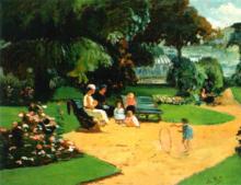 Alice WEILL : Au jardin public Alice WEILL : Au jardin public