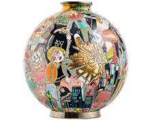 EMAUX de LONGWY       :  Boule coloniale