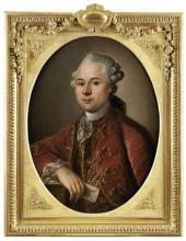 Pierre JOUFFROY - Portrait du Marquis Jean-François de Bertrand de Saint Leonard Pierre JOUFFROY - Portrait du Marquis Jean-François de Bertrand de Saint Leonard